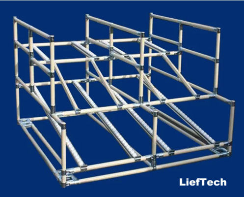 ضخامت 2.5mm اتصال لوله کروم ضد استاتیک Tee Hinge Joint Set