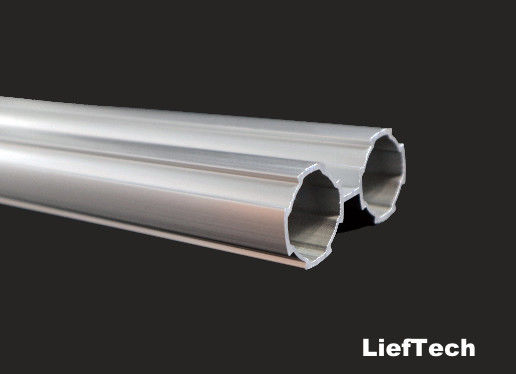 6063-T5 آلیاژ آلومینیوم لوله خمیده اتصال دوگانه آسان مونتاژ
