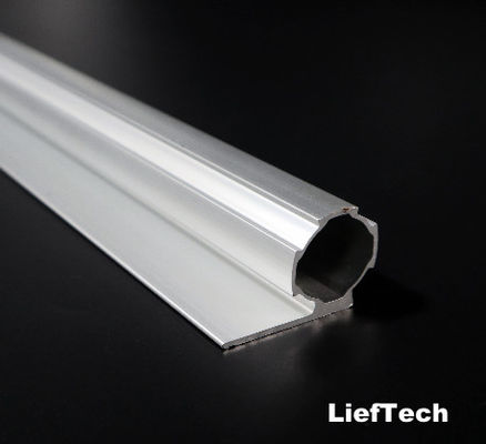 1.2mm ضخامت لوله آلومینیوم آلیاژ اندازه استاندارد بین المللی