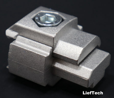 6063 T5 آلیاژ آلومینیوم فلزی لوله T پیوسته آسان مونتاژ مواد بازیافتی