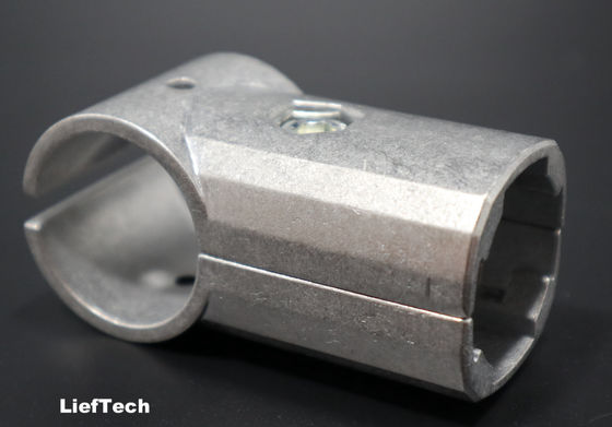 آلیاژ آلومینیوم Lean Pipe Joint Connector T شکل کاراکوری