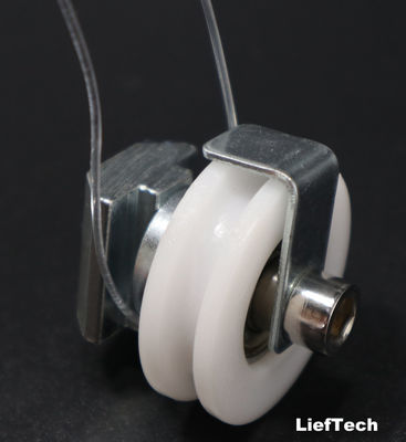 ریخته گری آلومینیوم U Groove Pipe Wheels T Slot Profile با اسلایدر