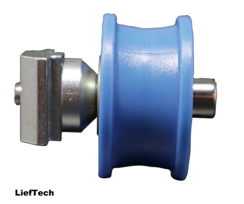 اسلایدر حرکت پذیر آلومینیوم رولر خط کش برای لوله 28mm ISO9001