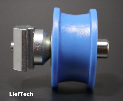 اسلایدر حرکت پذیر آلومینیوم رولر خط کش برای لوله 28mm ISO9001