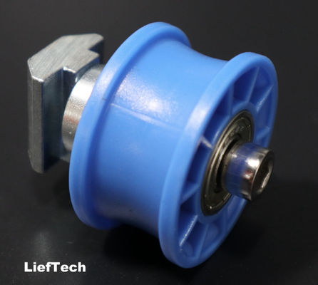 اسلایدر حرکت پذیر آلومینیوم رولر خط کش برای لوله 28mm ISO9001